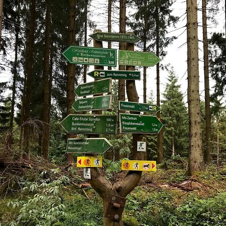 Apartament Gemuetliches Wohnstudio Im Wald, Auf Dem Rennsteig Naehe